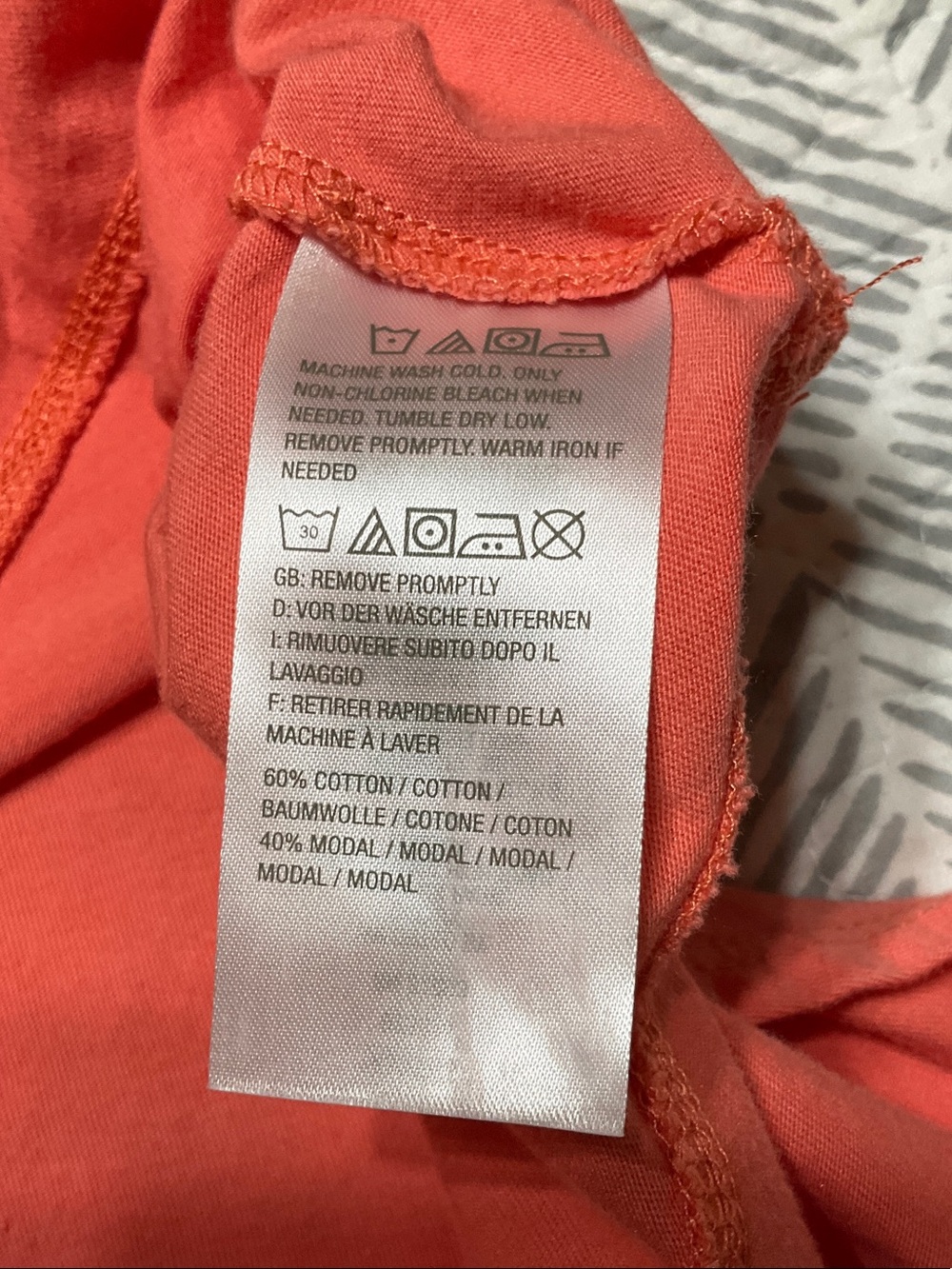 LOGO by Lori Goldstein Coral Short-Sleeve Swing Top - Picture 7 of 7